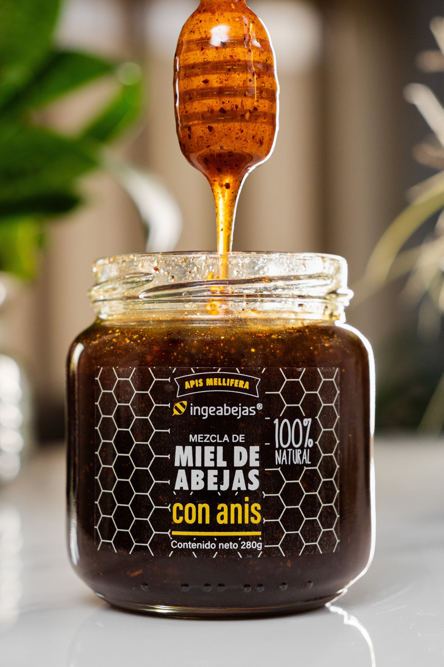 Miel de abejas con Anís