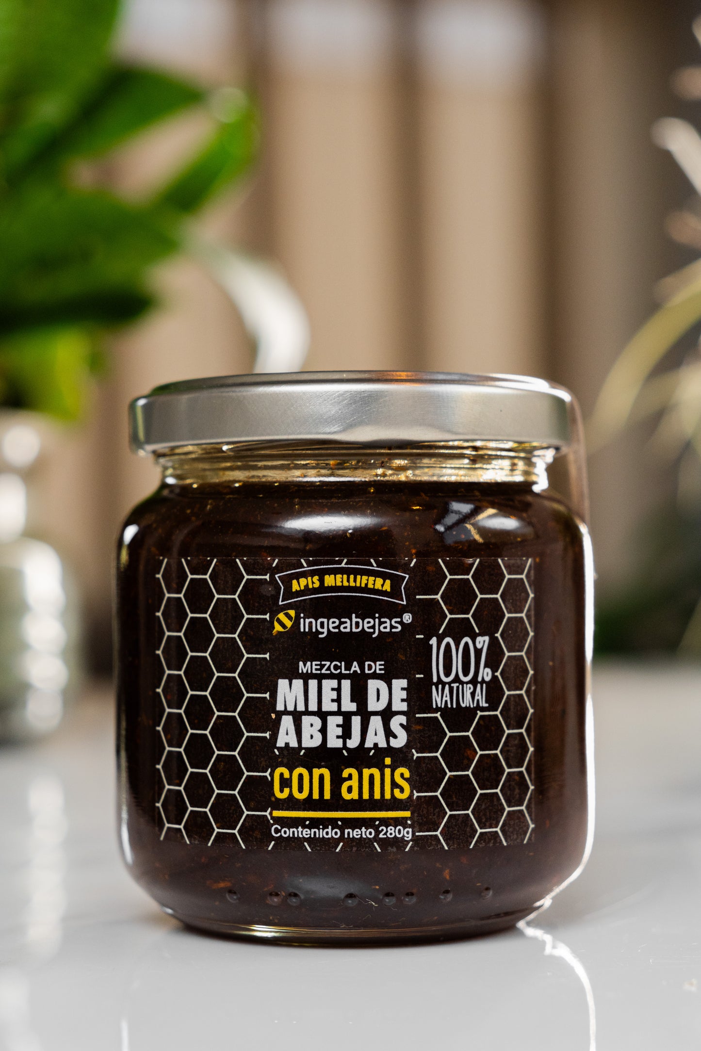 Miel de abeja con anis