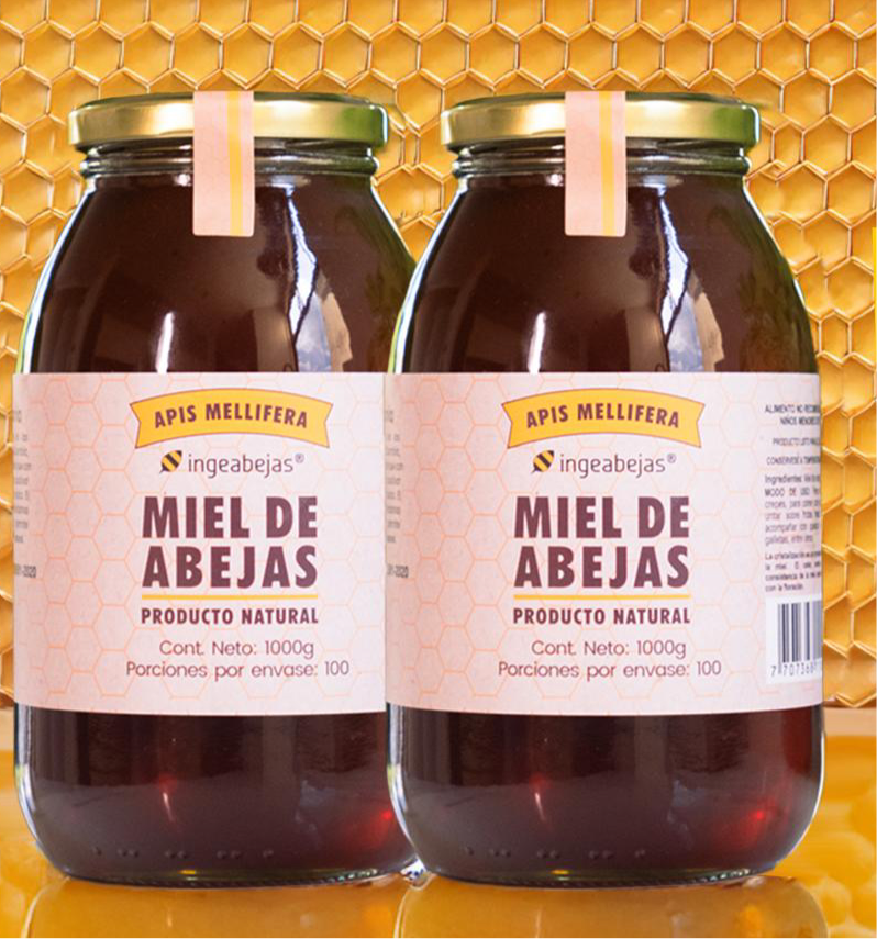 Miel de abejas 1000g
