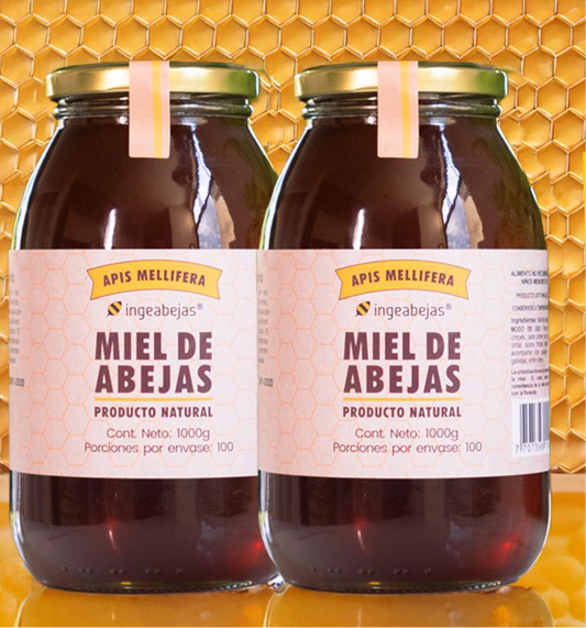 Miel de abejas 1000g