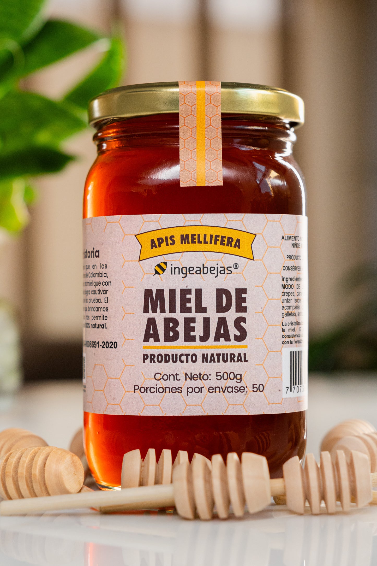 Miel de abejas 500g