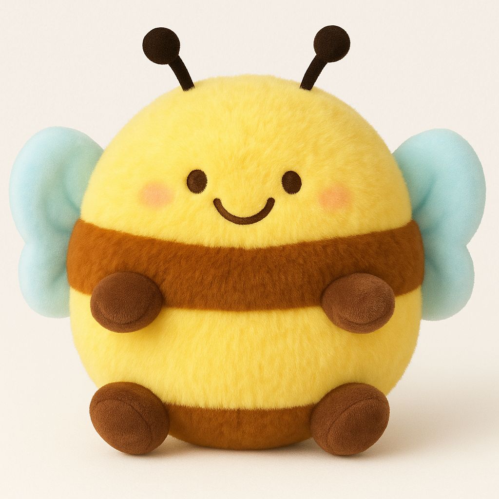 “Peluche de Abejita Suave y Tierna”.