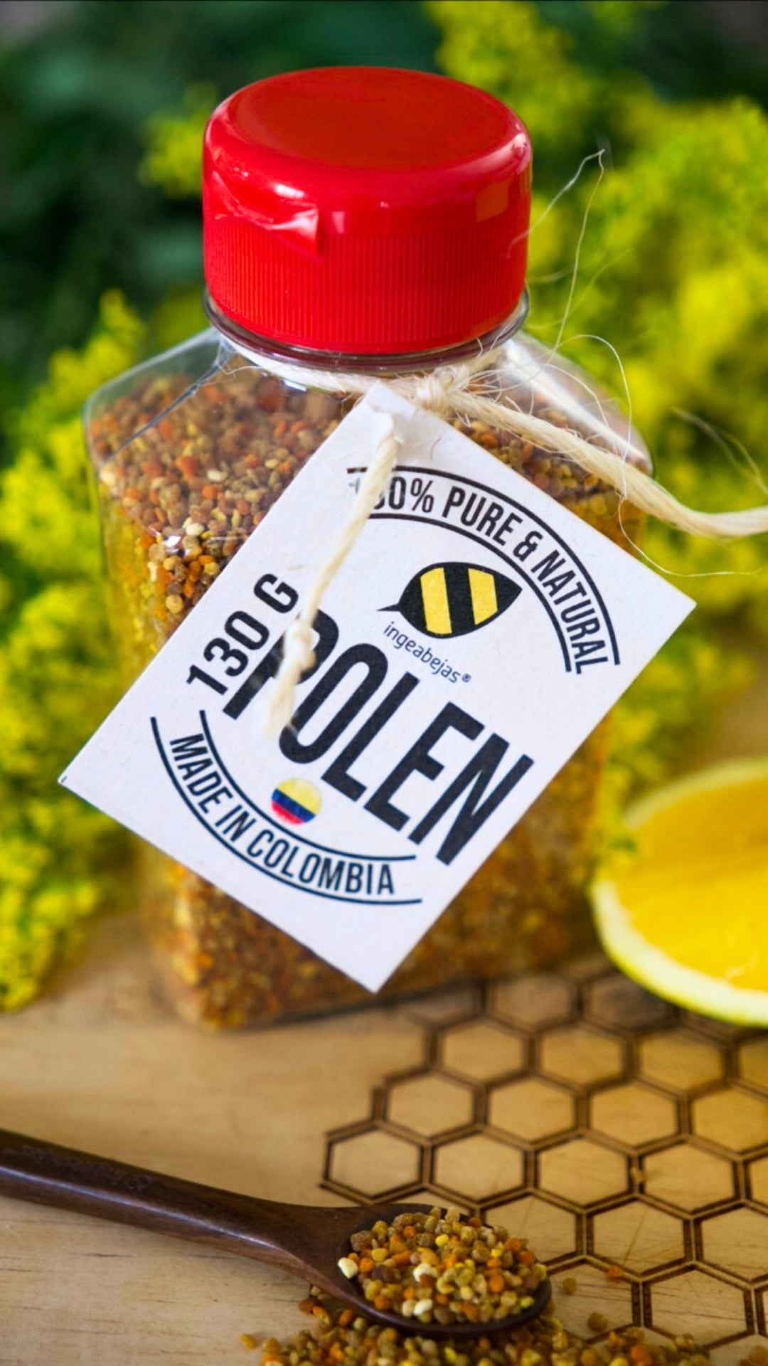 Polen de abejas 100% natural